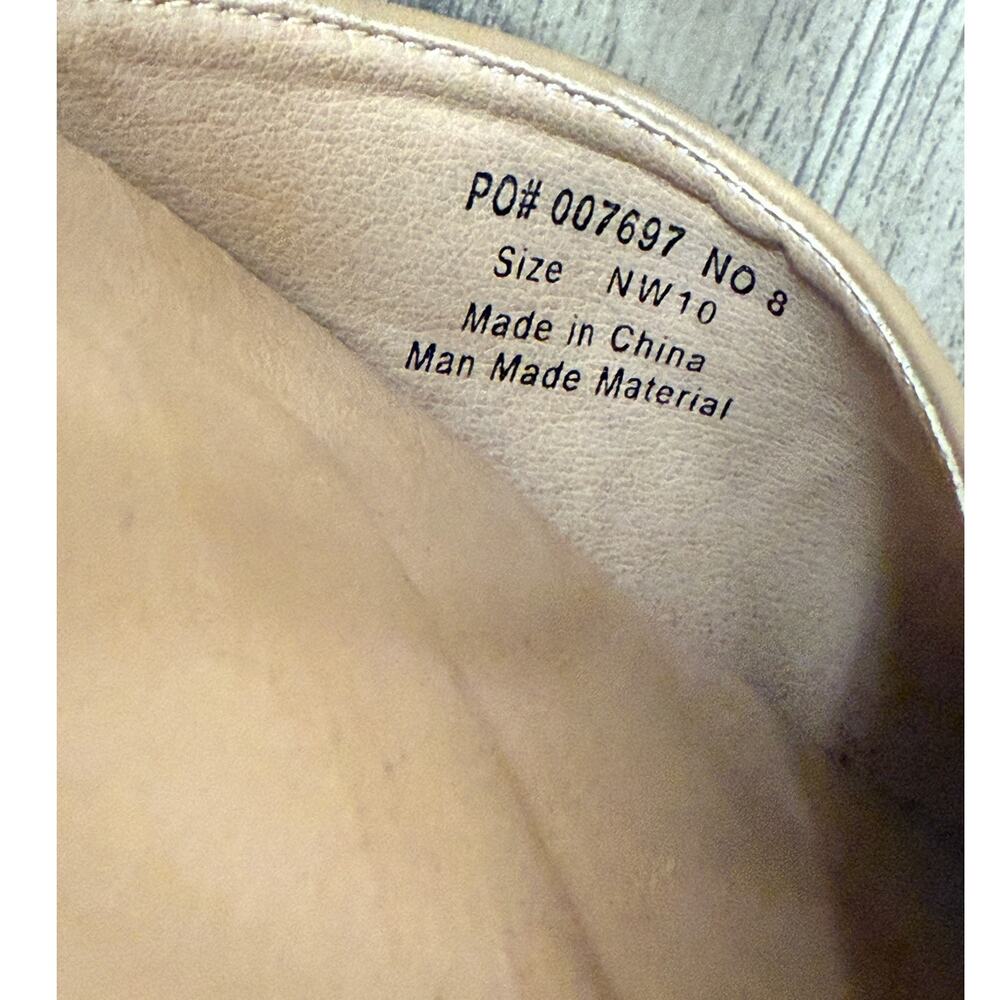 Journee Collection Martine Slingback Flats Warm Shades Size 10NW - Picture 8 of 9